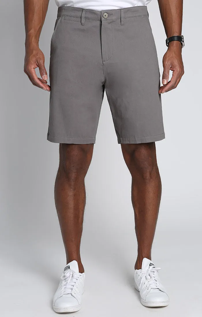 Stretch Sateen Chino Short