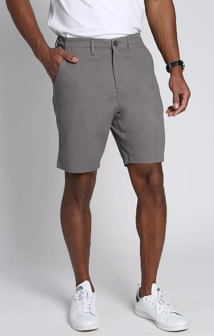 Stretch Sateen Chino Short