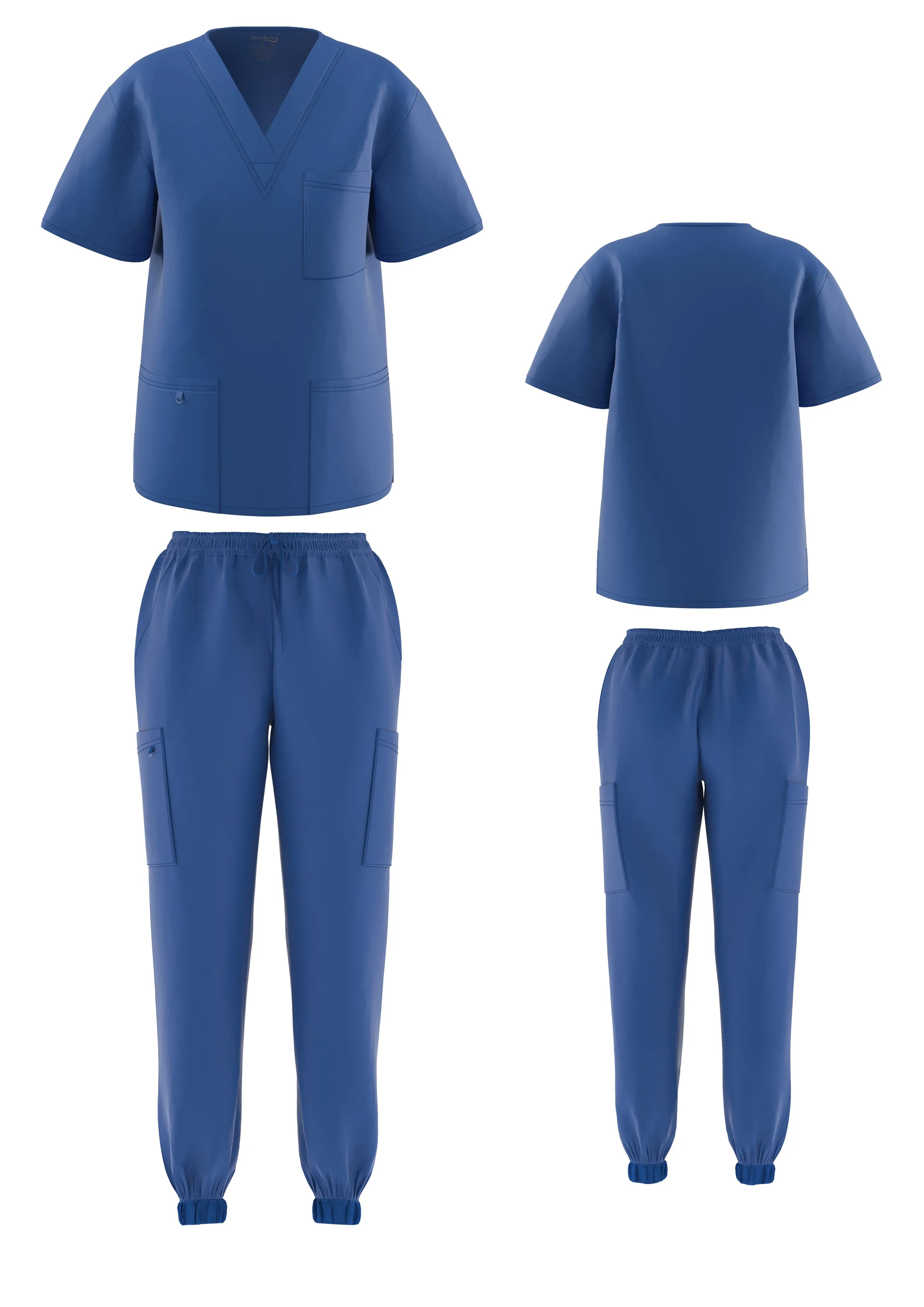 Stretch Scrubs Top Unisex 7201