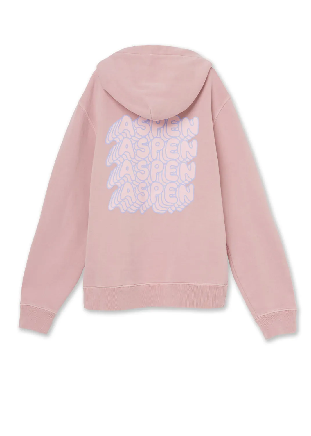 The Haas Brothers Aspen Adult Unisex Hoodie in Pink