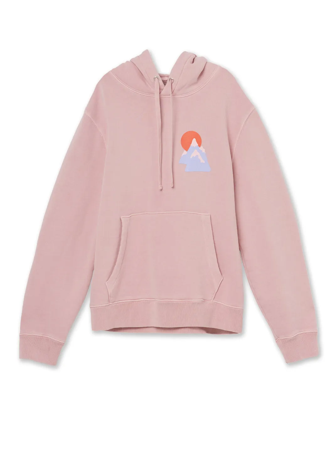 The Haas Brothers Aspen Adult Unisex Hoodie in Pink