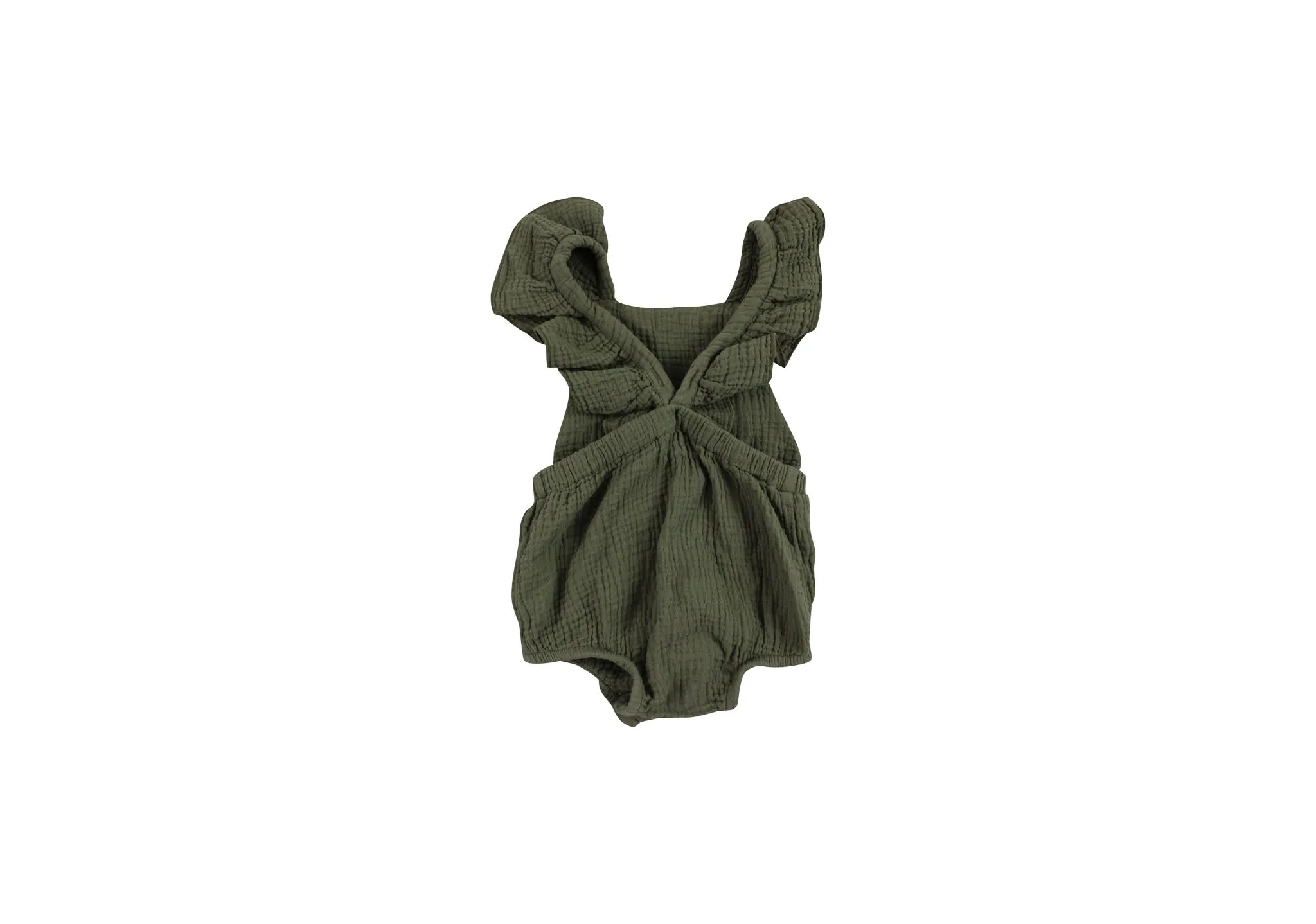 The Simple Folk, Baby Girls Romper, 12-18 Months