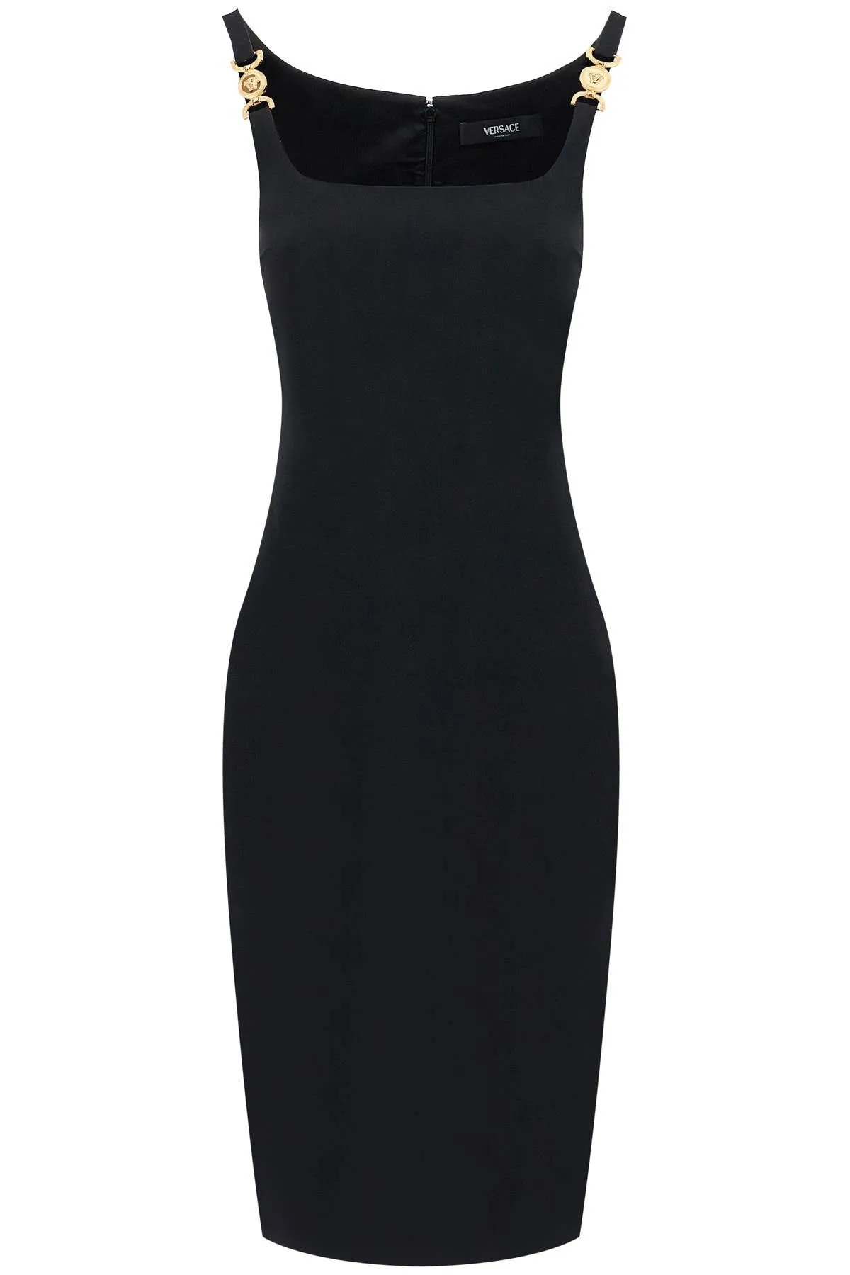 Versace stretch cady sheath dress