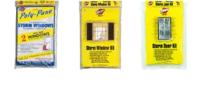 Warp Brothers Poly-Pane Window Kits  36" x 72" x 1 Mil