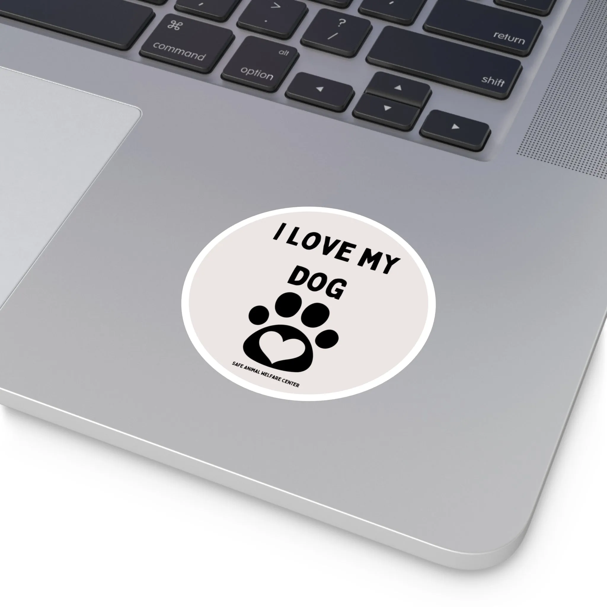 We Love You Dog Round Stickers, Indoor\Outdoor